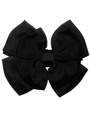 Opal Hair Clip - Black